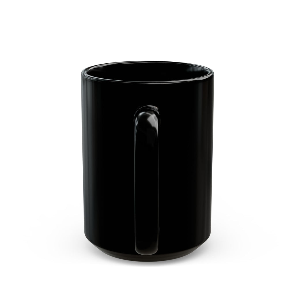 Burnout Brew Co. Coffee Mug — "Wake the 'Hell' Up" Black Ceramic Mug