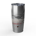 Burnout 20oz Tumbler — Stainless Travel Mug with Burnout Brew Co. Logo