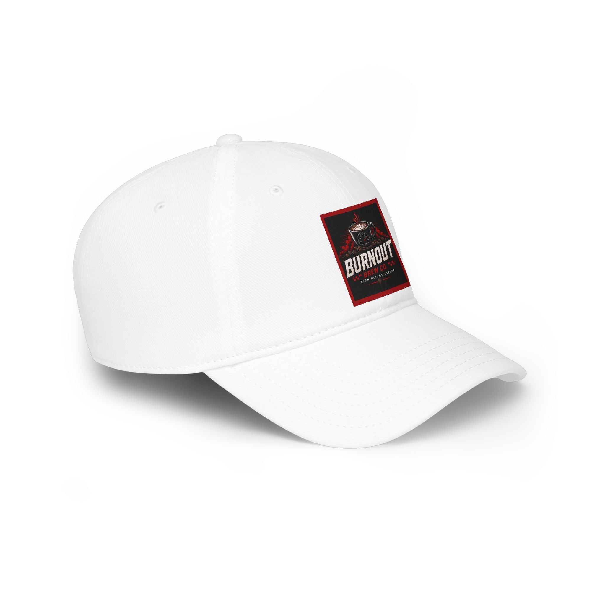 Burnout Racing Logo Cap — Low Profile Baseball Hat