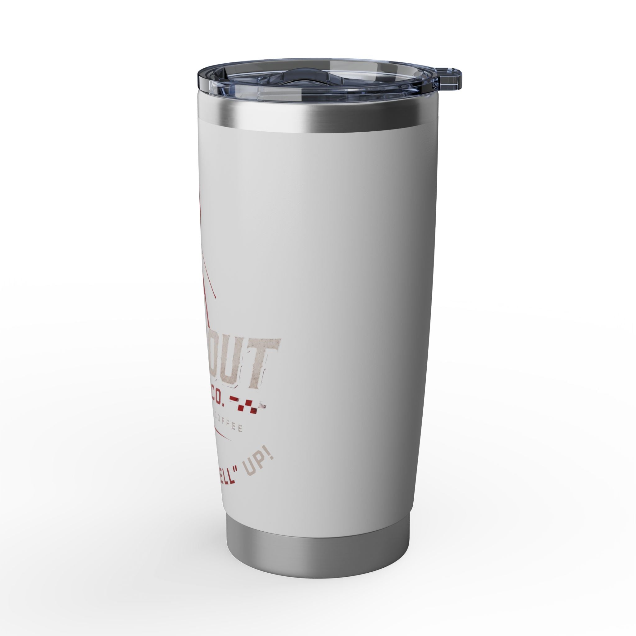 20oz. Tumbler Burnout Brew Co.- WAKE THE "HELL" UP!