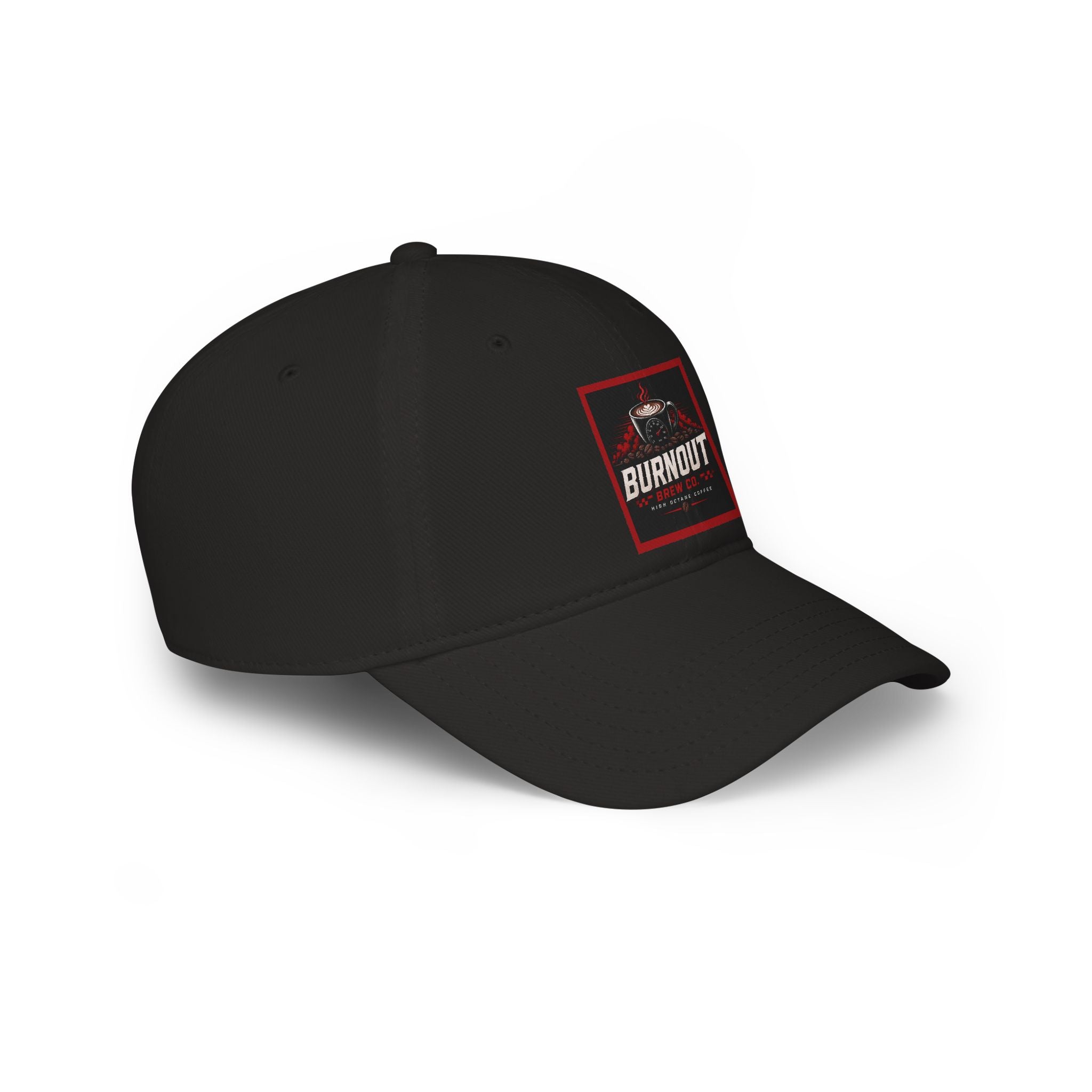 Burnout Racing Logo Cap — Low Profile Baseball Hat