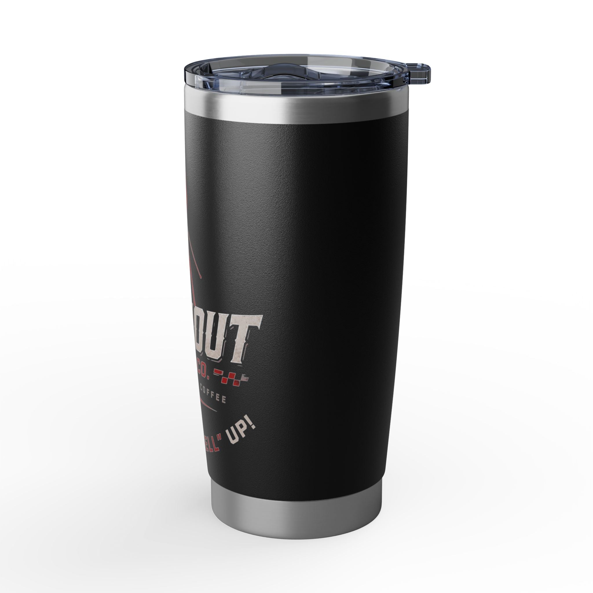 20oz. Tumbler Burnout Brew Co.- WAKE THE "HELL" UP!