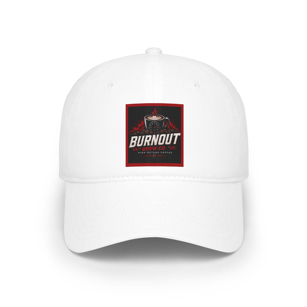 Burnout Racing Logo Cap — Low Profile Baseball Hat