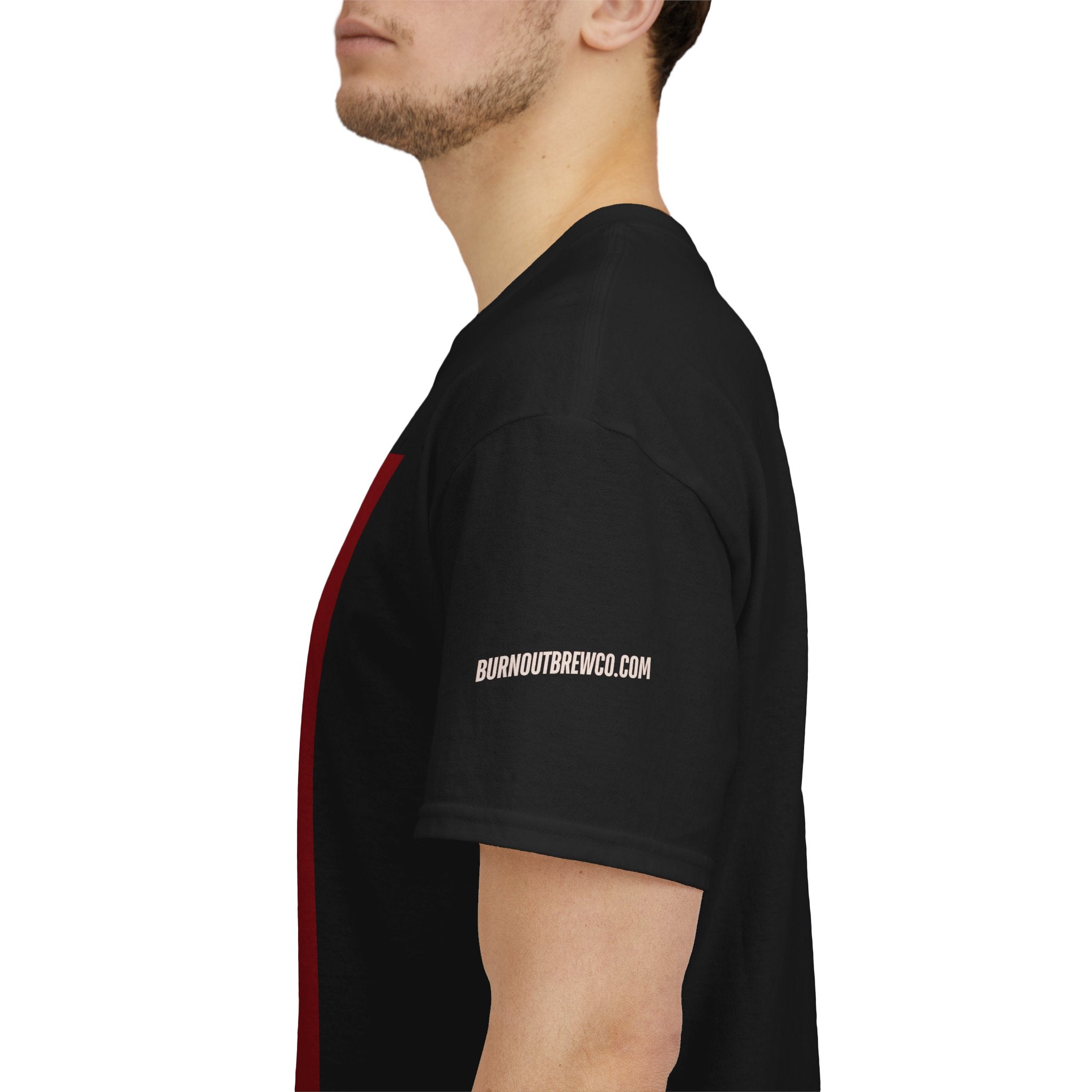 High Octane Coffee T-Shirt — Burnout Brew Co. Logo Tee
