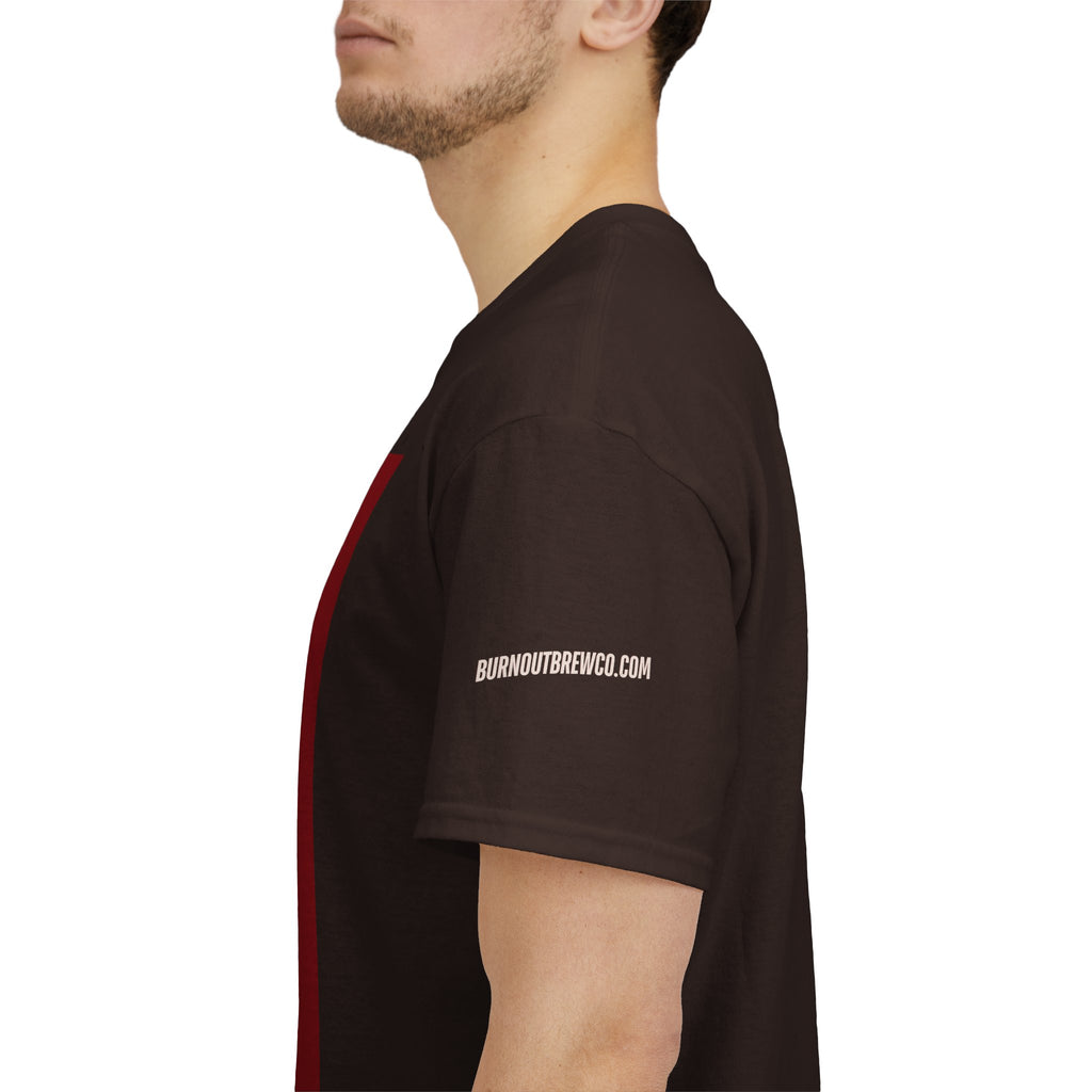 High Octane Coffee T-Shirt — Burnout Brew Co. Logo Tee