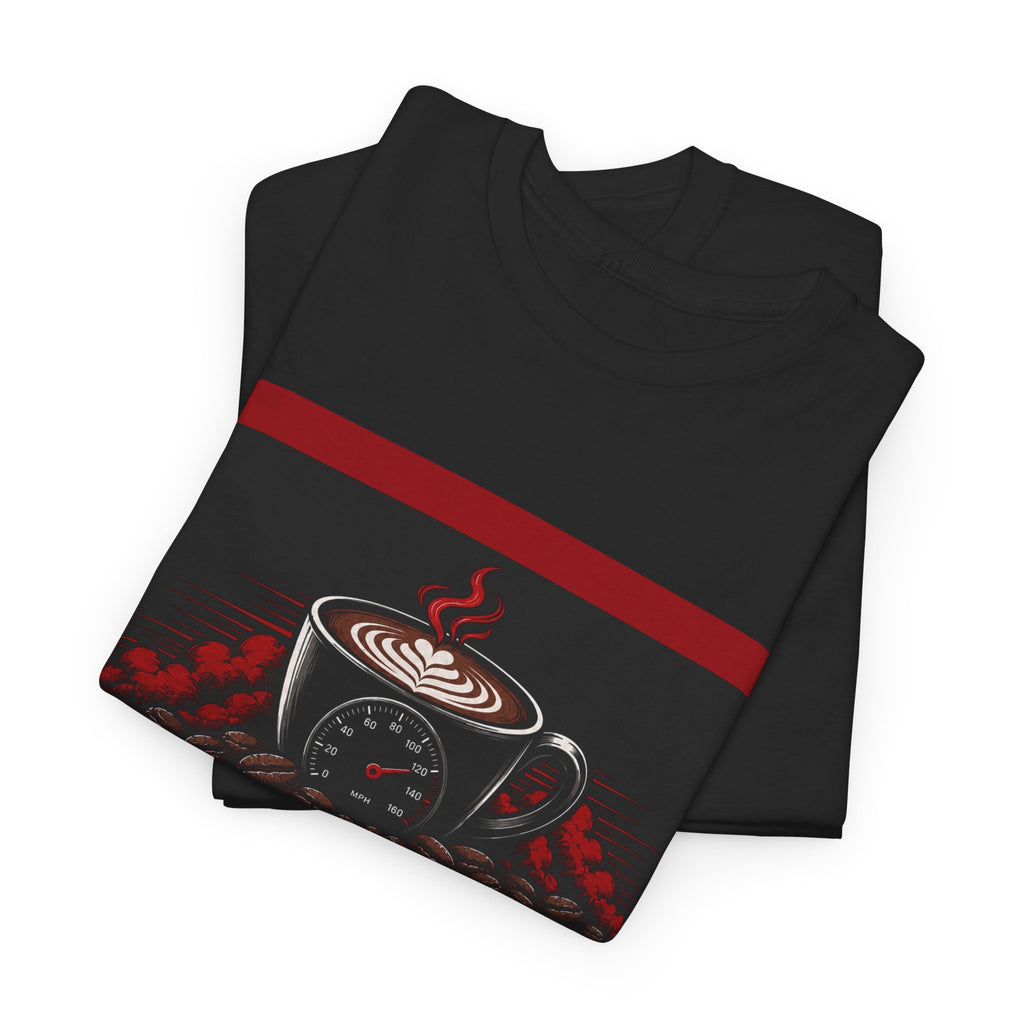 High Octane Coffee T-Shirt — Burnout Brew Co. Logo Tee