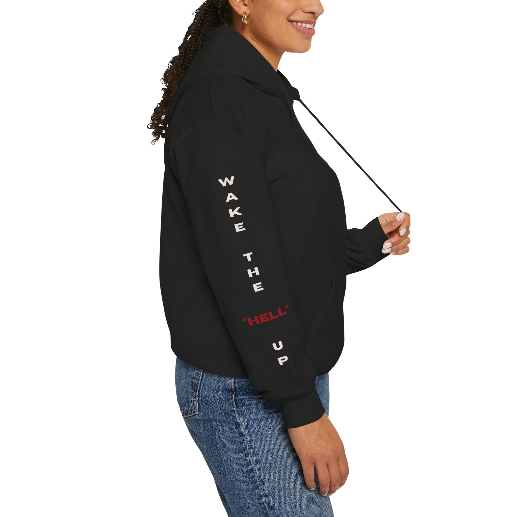 Burnout Brew Co. Hoodie — Coffee Lover Cozy WAKE UP Pullover