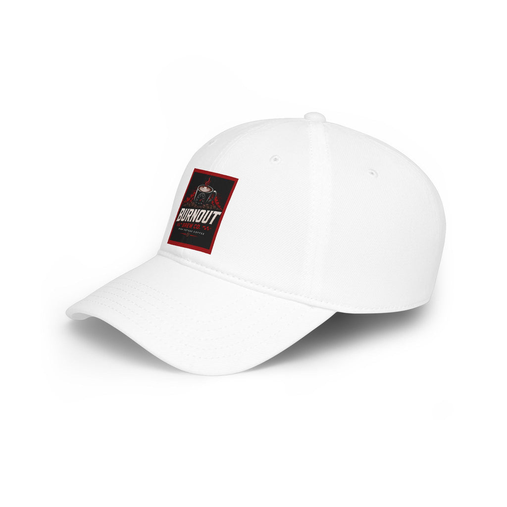 Burnout Racing Logo Cap — Low Profile Baseball Hat