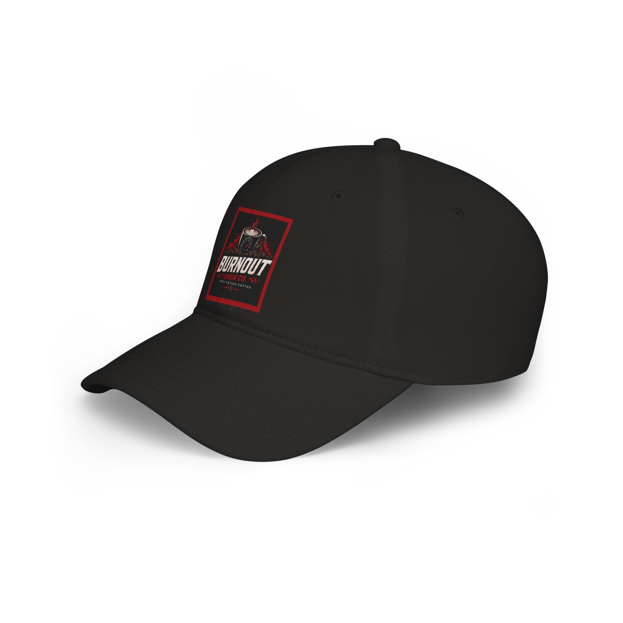 Burnout Racing Logo Cap — Low Profile Baseball Hat