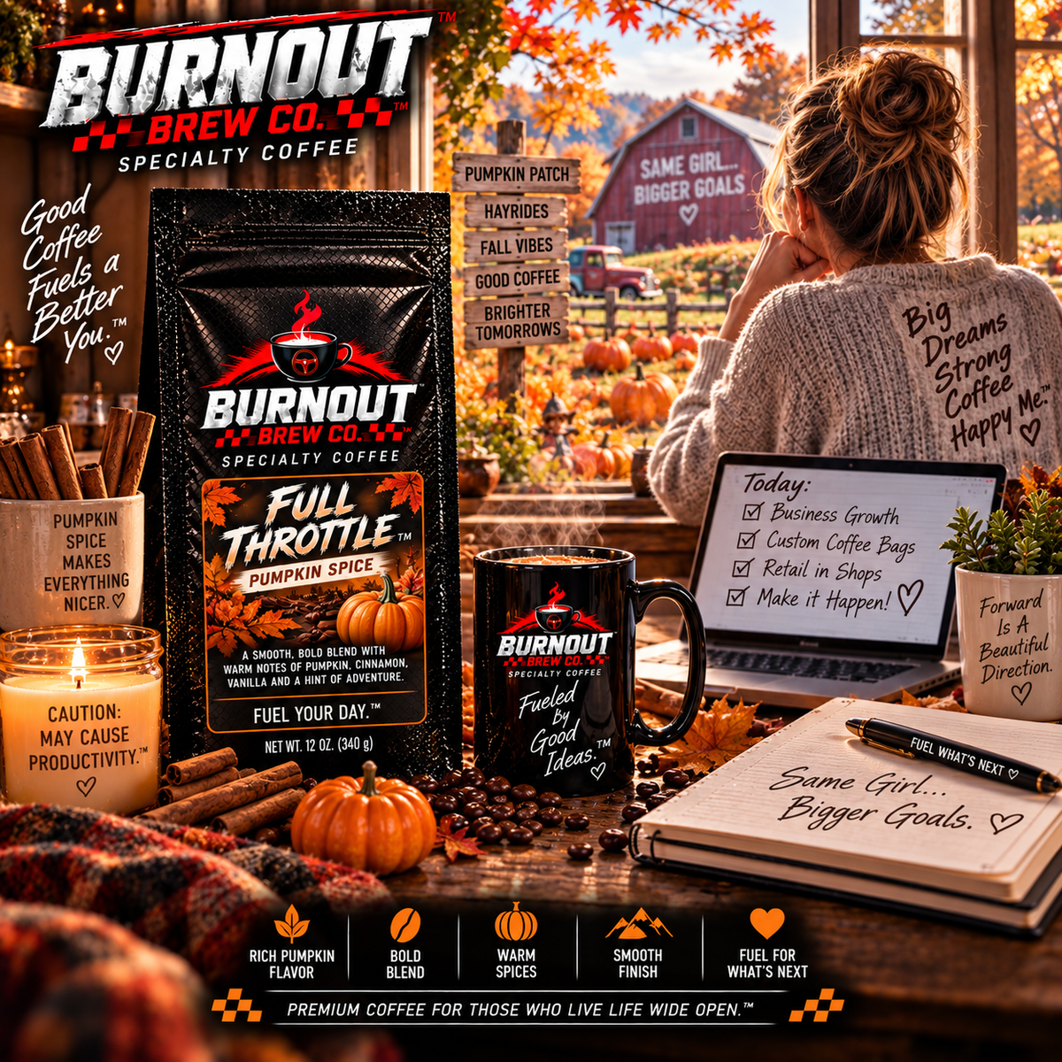 Full Throttle ~ Pumpkin Spice