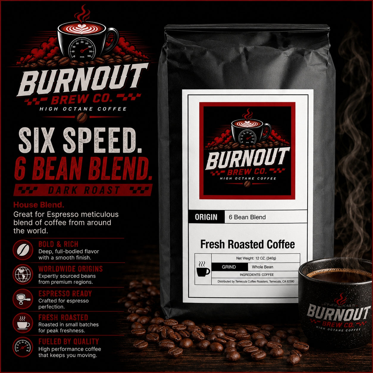 Six Speed ~ 6 Bean Blend