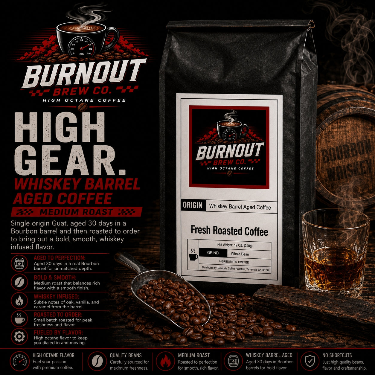 High Gear ~ Whiskey Barrel Aged