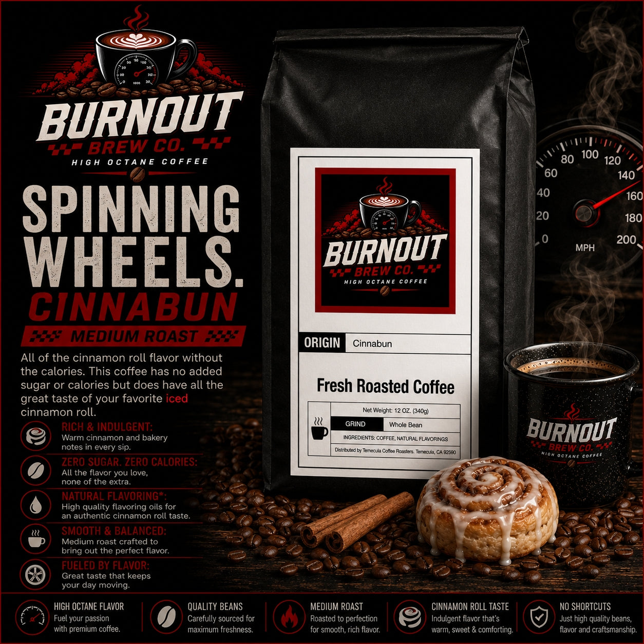 Spinning Wheels ~ Cinnabun