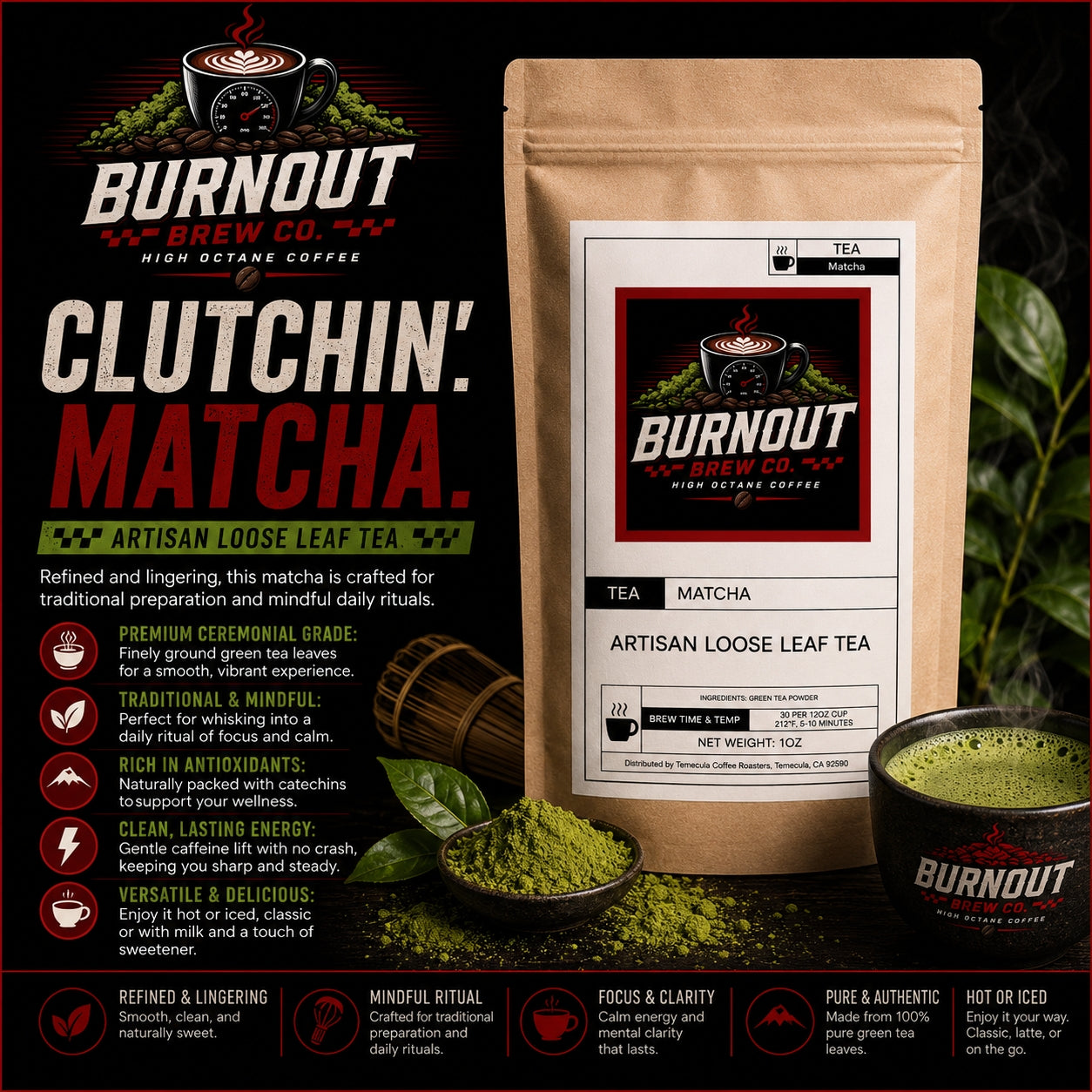 Clutchin' ~ Matcha